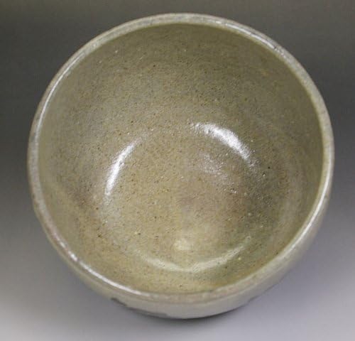 T848 茶碗 『白釉 茶碗』『神楽の窯 奥田康博 作』 共箱 抹茶碗 茶道具